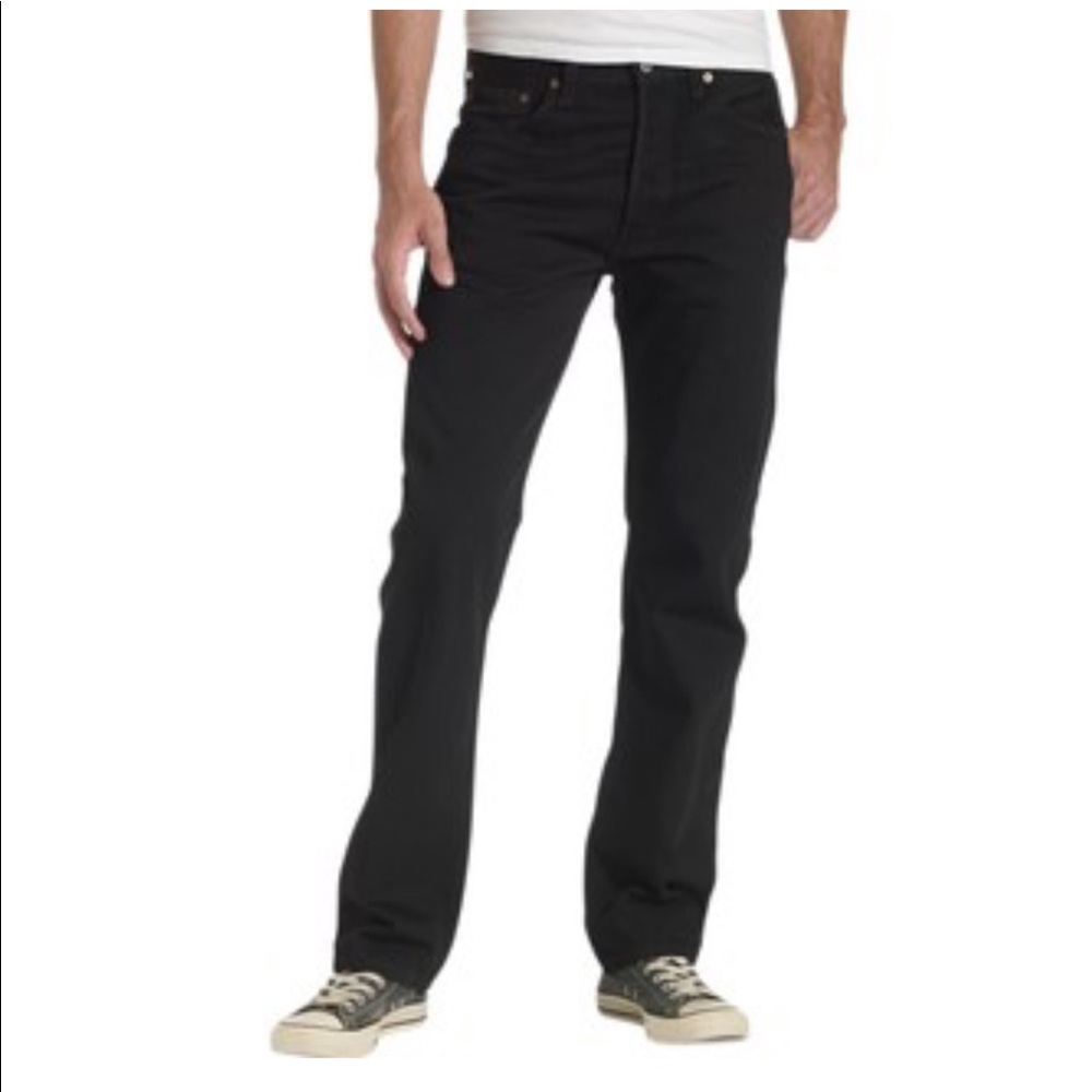 NWT: Men’s Levi 501 Original Fit Black Jeans